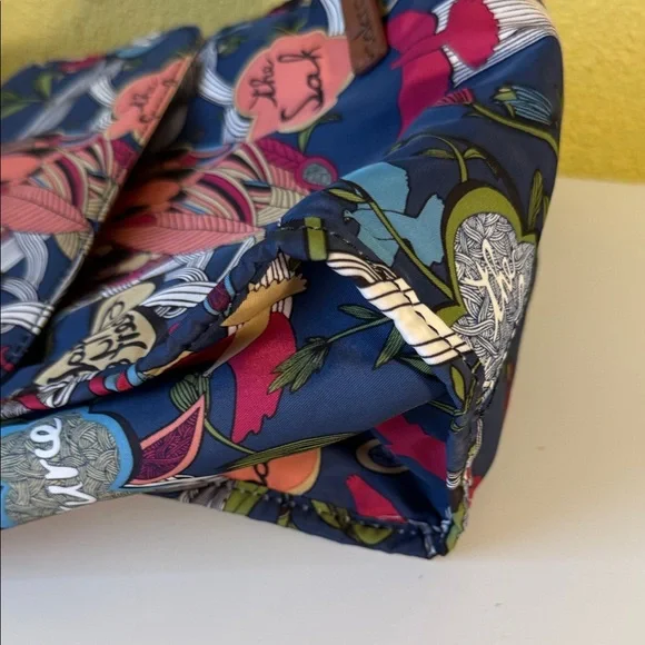 Sakroots Multicolor Bird and Floral Lunch tote - Picture 7 of 7